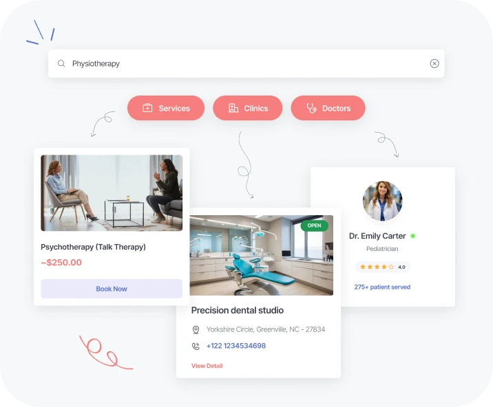 patient management website in Laravel