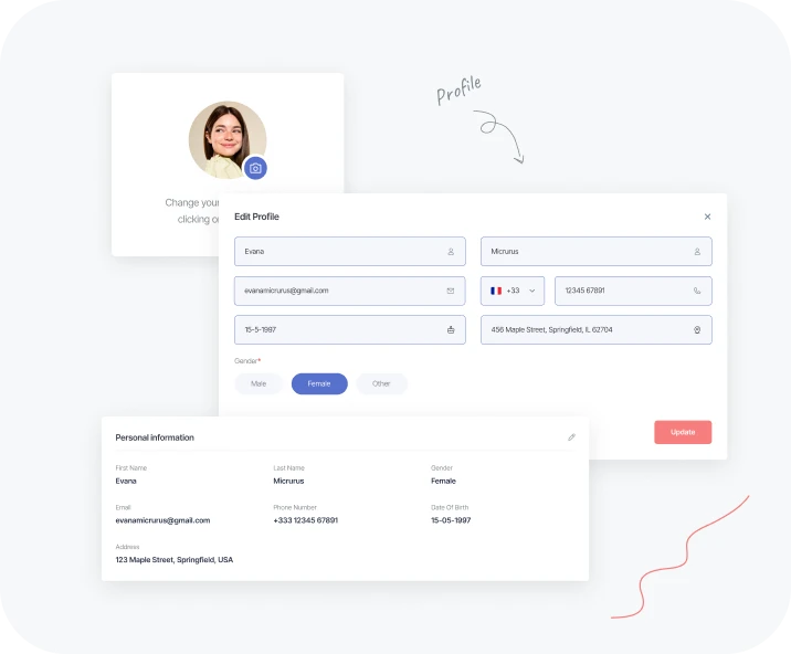 Patient management system Laravel